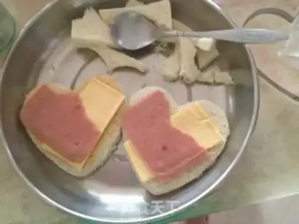 Make Love sandwich step 2