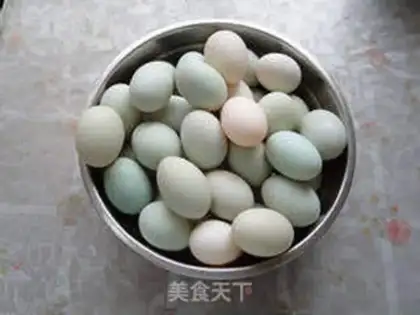 Make Homemade duck eggs step 1