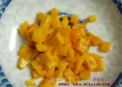 Make Mango coconut cauliflower step 1