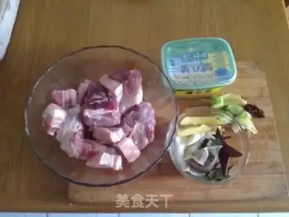 Make Red meat step 0