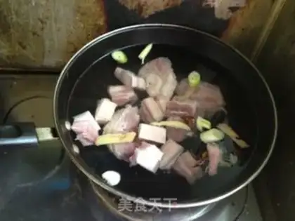 Make Red meat step 1