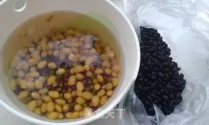 Make Mixed soy milk step 0