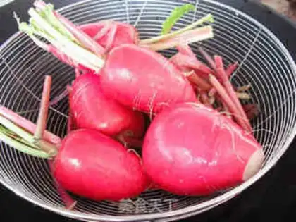 Make Spicy radish step 0