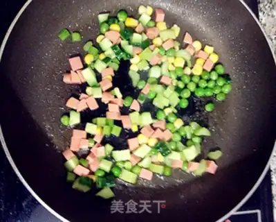 Make The colored ester tofu step 2