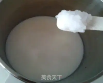 Make Sweet bean milk step 2
