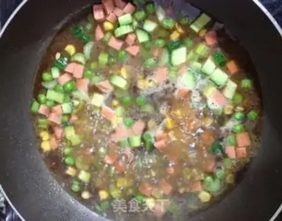 Make The colored ester tofu step 3