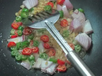 Make Dry-burn fish step 4