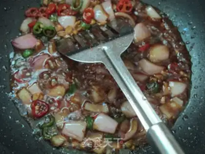 Make Dry-burn fish step 5
