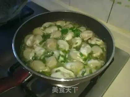 Make Egg dumplings step 3
