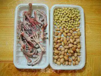 Make Soy-peased pigeon claws step 0