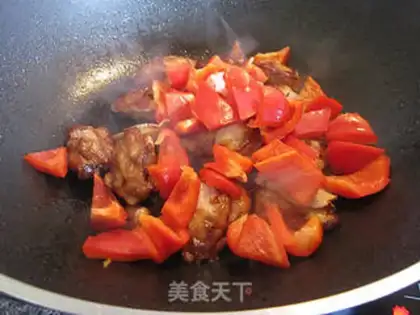 Make Thai bean chicken leg step 5