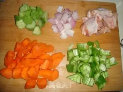 Make Curry chicken step 0