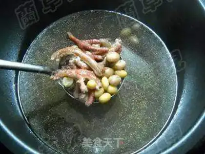Make Soy-peased pigeon claws step 5