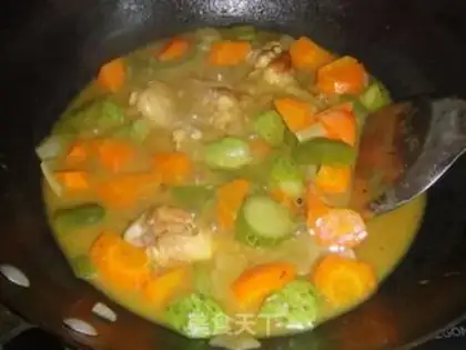 Make Curry chicken step 8