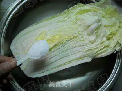 Make Korean cabbage step 1