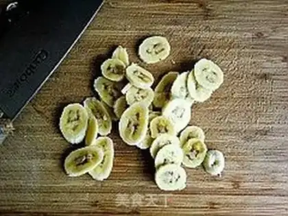 Make Banana lilies step 6