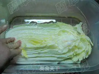 Make Korean cabbage step 5
