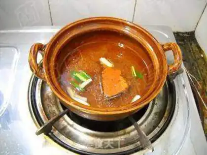 Make Spicy crab rice powder step 7