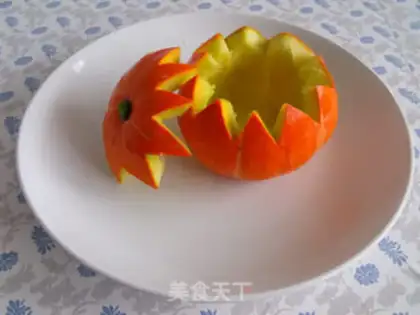 Make Pumpkin steamed chicken step 1
