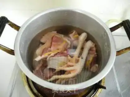 Make Pumpkin chicken soup step 1