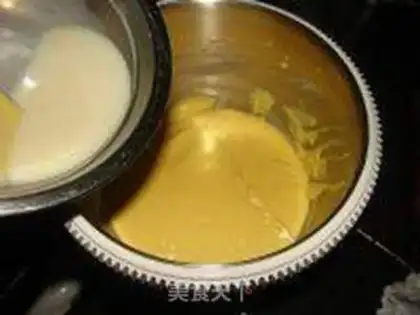 Make Mango cheese mousse step 4