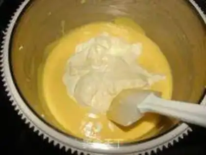 Make Mango cheese mousse step 5
