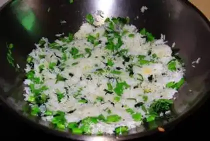 Make Scrambled rice step 4