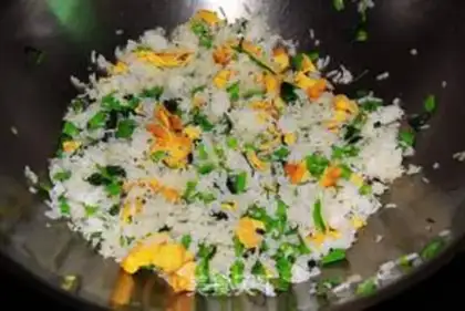 Make Scrambled rice step 5