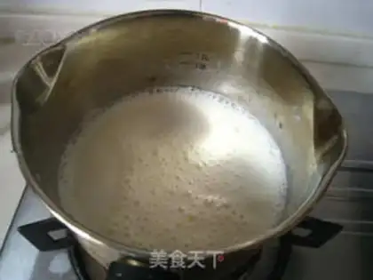 Make Milky coffee pudding step 0