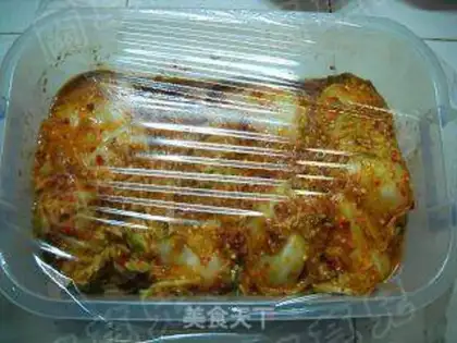 Make Korean cabbage step 24