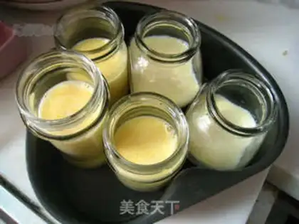 Make Milky coffee pudding step 4