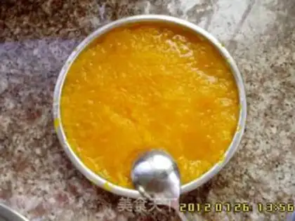 Make Pumpkin pie step 1