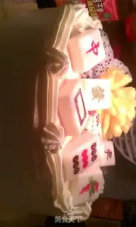 Make Mahjongg cake step 10