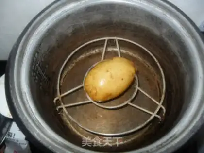 Make Straw hat mashed potatoes step 0