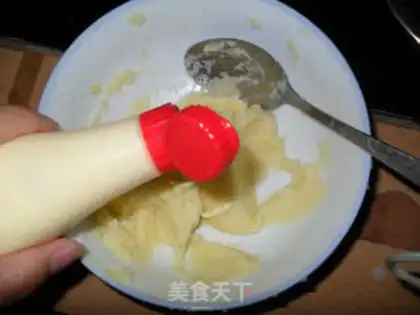 Make Straw hat mashed potatoes step 3
