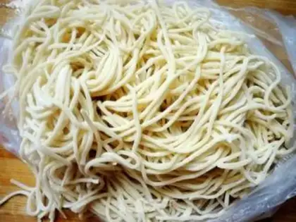 Make Nutrient noodles step 1