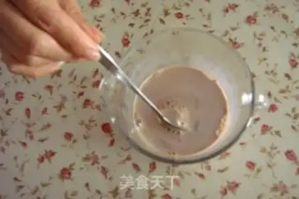 Make Homemade cocoa milk step 4