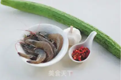 Make Garlic melon shrimp step 0