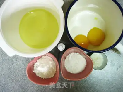 Make French sponge cake step 0