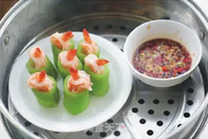 Make Garlic melon shrimp step 6
