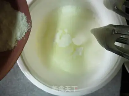 Make French sponge cake step 4