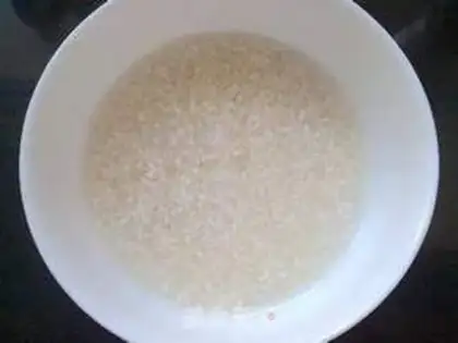 Make Red bean congee step 1