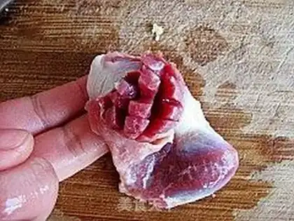 Make Toothpick chicken step 2