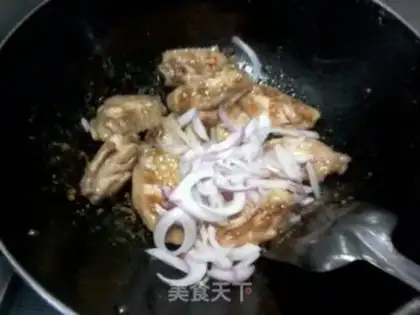 Make Red chicken wings step 4