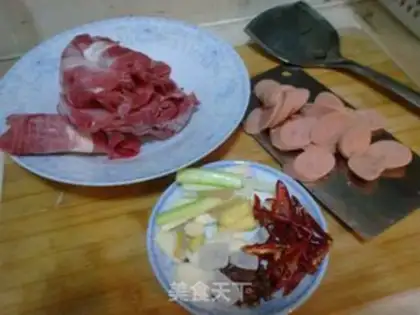 Make Spicy pot step 1