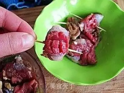 Make Toothpick chicken step 6