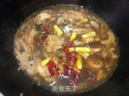 Make Red chicken wings step 6
