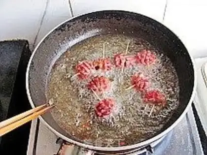 Make Toothpick chicken step 7