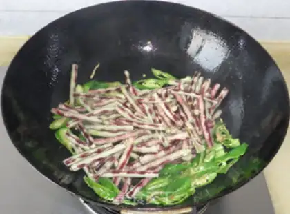 Make Fried beans step 2