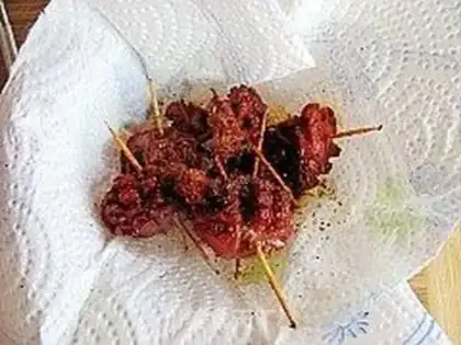 Make Toothpick chicken step 8